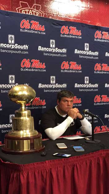 Ole Miss Rebels upset Mississippi State Bulldogs in 90th Egg Bowl